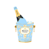 Champagne Bottle & Bucket Napkin Weight - Moët-Inspired Party Decor