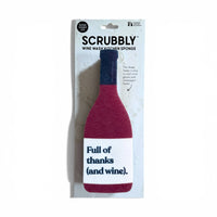 Full of Thanks (And Wine) Scrubbly™ Sponge