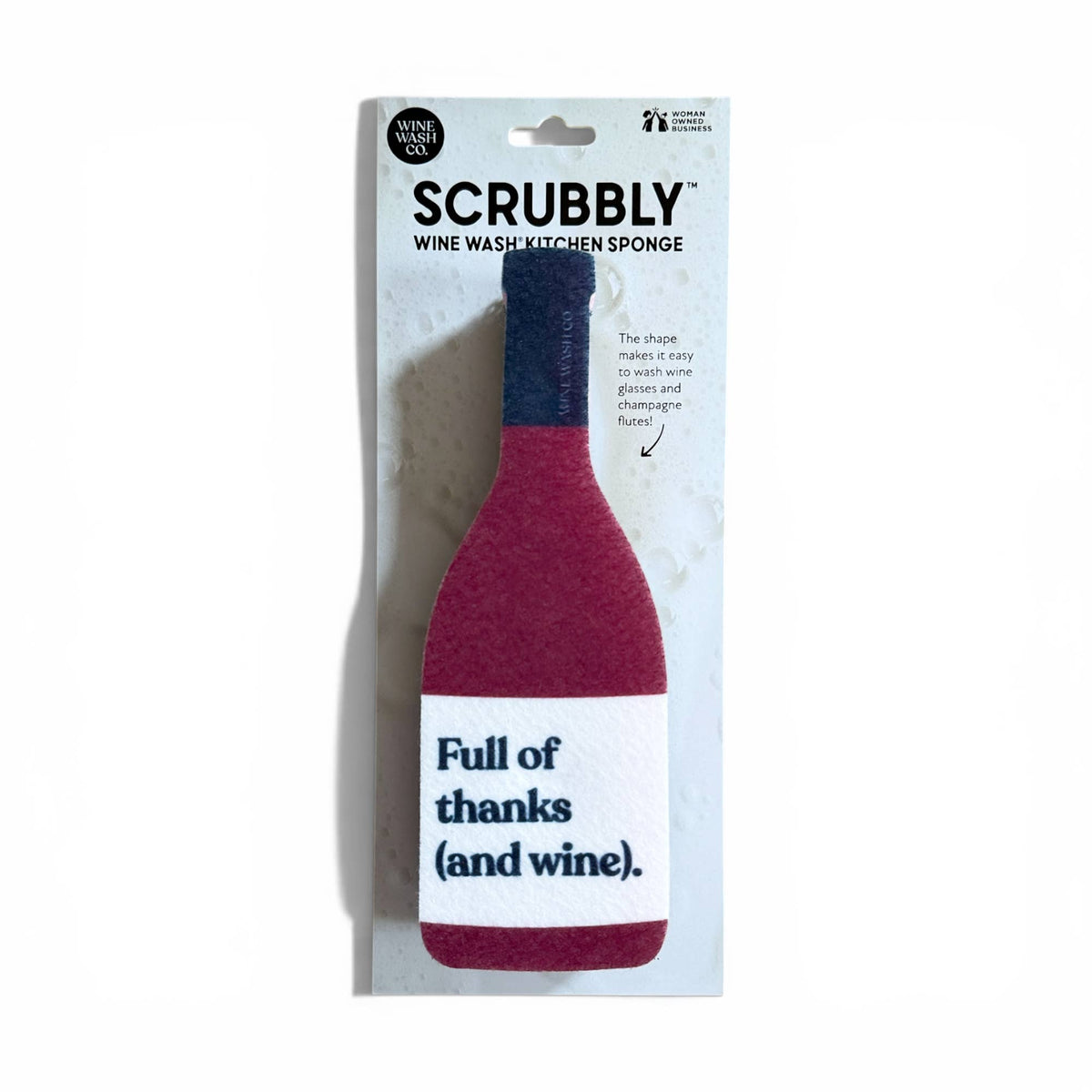 Full of Thanks (And Wine) Scrubbly™ Sponge